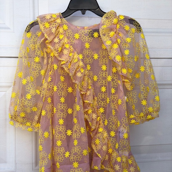 Simone Rocha Diagonal Frill Top - Picture 6 of 8